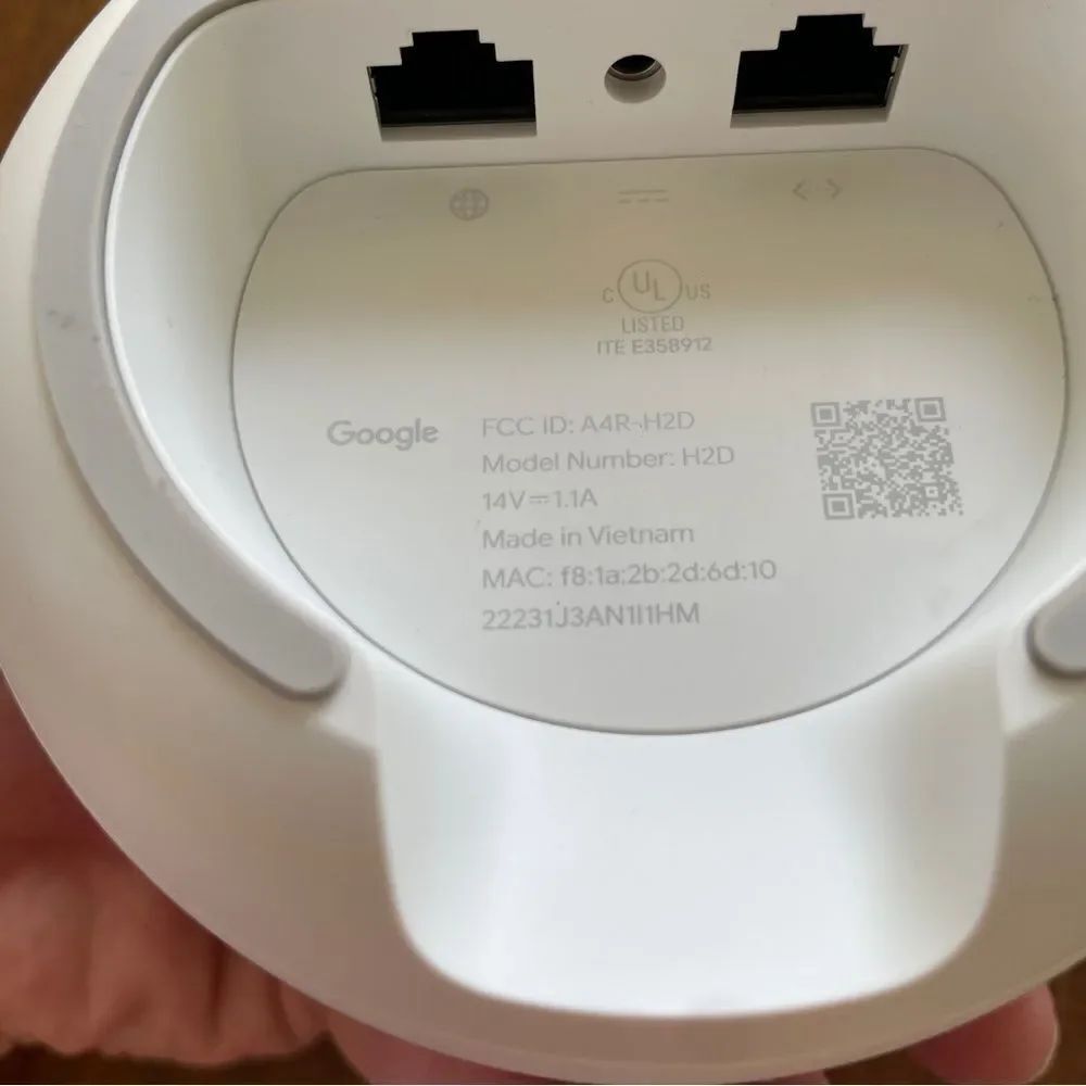 Google White Network Router with Network Cable - Picture 5 of 13